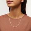 Thumbnail Image 2 of 3.0mm Glitter Rope Chain Necklace in Solid 14K Gold - 20&quot;