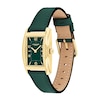 Thumbnail Image 2 of Ladies’ Coach Reese Gold-Tone IP Green Leather Strap Watch with Rectangular Green Dial (Model: 14504354)