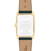 Thumbnail Image 3 of Ladies’ Coach Reese Gold-Tone IP Green Leather Strap Watch with Rectangular Green Dial (Model: 14504354)