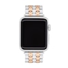 Thumbnail Image 2 of Ladies' Coach Apple Watch Straps Two-Tone Interchangeable Replacement Band Smart Watch Attachment (Model: 14700244)