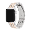 Thumbnail Image 3 of Ladies' Coach Apple Watch Straps Two-Tone Interchangeable Replacement Band Smart Watch Attachment (Model: 14700244)