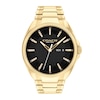 Thumbnail Image 1 of Men's Coach Jackson Crystal Accent Gold-Tone IP Watch with Black Dial (Model: 14602694)