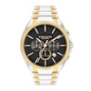 Thumbnail Image 1 of Men's Coach Jackson Two-Tone IP Chronograph Watch with Black Dial (Model: 14602682)