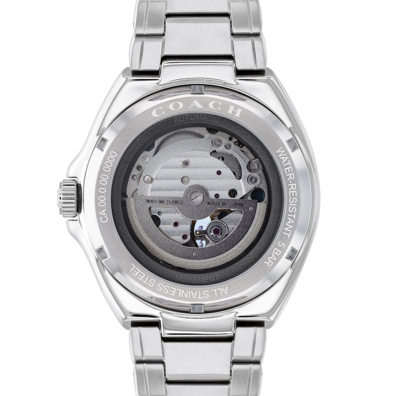 Main Image 3 of Men's Coach Jackson Chronograph Watch with Black Skeleton Dial (Model: 14602695)