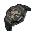 Thumbnail Image 2 of Men’s JBW Saxon 1/15 CT. T.W. Certified Diamond Black IP Chronograph Strap Watch with Black Dial (Model: JB-6101L-S)