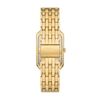 Thumbnail Image 2 of Ladies’ Fossil Raquel Gold-Tone IP Watch with Rectangular Malachite Dial (Model: ES5341)