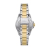 Thumbnail Image 2 of Ladies’ Fossil Blue Dive Crystal Accent Two-Tone IP Watch with Black Dial (Model: ES5349)