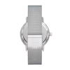 Thumbnail Image 1 of Ladies’ Armani Exchange Lola Crystal Accent Watch with Silver-Tone Dial and Ice Blue Mesh Band (Model: AX5599)