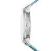 Thumbnail Image 2 of Ladies’ Armani Exchange Lola Crystal Accent Watch with Silver-Tone Dial and Ice Blue Mesh Band (Model: AX5599)