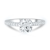 Thumbnail Image 3 of 1-1/3 CT. T.W. Certified Lab-Created Diamond Engagement Ring in 14K White Gold (F/SI2)