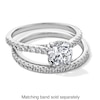 Thumbnail Image 4 of 1-1/3 CT. T.W. Certified Lab-Created Diamond Engagement Ring in 14K White Gold (F/SI2)