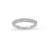 Thumbnail Image 1 of 3/4 CT. T.W. Diamond Nine Stone Vintage-Style Anniversary Band in 14K White Gold