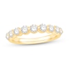 Thumbnail Image 1 of 7/8 CT. T.W. Diamond Nine Stone Vintage-Style Anniversary Band in 14K Gold