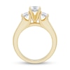 Thumbnail Image 3 of 2 CT. T.W. Princess-Cut Diamond Past Present Future® Channel Shank Engagement Ring in 14K Gold