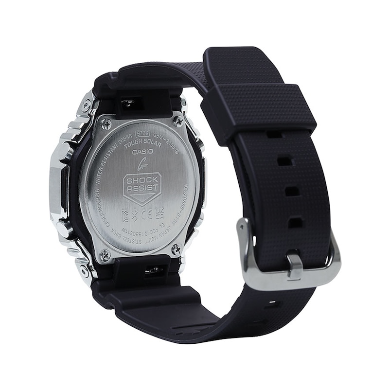 Main Image 2 of Men's Casio G-Shock Classic Solar-Powered Analog Digital Strap Watch with Black Dial (Model: GBM2100-1A)