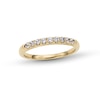 Thumbnail Image 1 of 1/3 CT. T.W. Diamond Nine Stone Vintage-Style Anniversary Band in 14K Gold