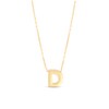 Thumbnail Image 1 of Single Initial “D” Pendant in Solid 10K Gold