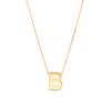 Thumbnail Image 1 of Single Initial “B” Pendant in Solid 10K Gold