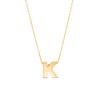 Thumbnail Image 1 of Single Initial “K” Pendant in Solid 10K Gold