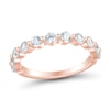 Thumbnail Image 0 of 1 CT. T.W. Diamond Nine Stone Anniversary Band in 14K Rose Gold