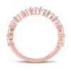 Thumbnail Image 2 of 1 CT. T.W. Diamond Nine Stone Anniversary Band in 14K Rose Gold