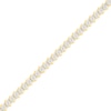 Thumbnail Image 1 of 1/4 CT. T.W. Diamond Chevron Edge Tennis Bracelet in Sterling Silver with 10K Gold Plate