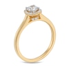 Thumbnail Image 3 of 5/8 CT. T.W. Diamond Cushion-Shaped Frame Engagement Ring in 10K Gold