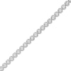 Thumbnail Image 1 of 5 CT. T.W. Certified Lab-Created Diamond Bubbles Tennis Bracelet in 10K White Gold (I/SI2)