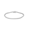 Thumbnail Image 3 of 1 CT. T.W. Certified Lab-Created Diamond Bubbles Tennis Bracelet in Sterling Silver (I/SI2)