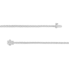 Thumbnail Image 2 of 4 CT. T.W. Certified Lab-Created Diamond Tennis-Style Necklace in 10K White Gold (I/SI2)