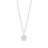 Thumbnail Image 1 of 1/2 CT. T.W. Certified Lab-Created Diamond Open Frame Pendant in Sterling Silver (I/SI2)