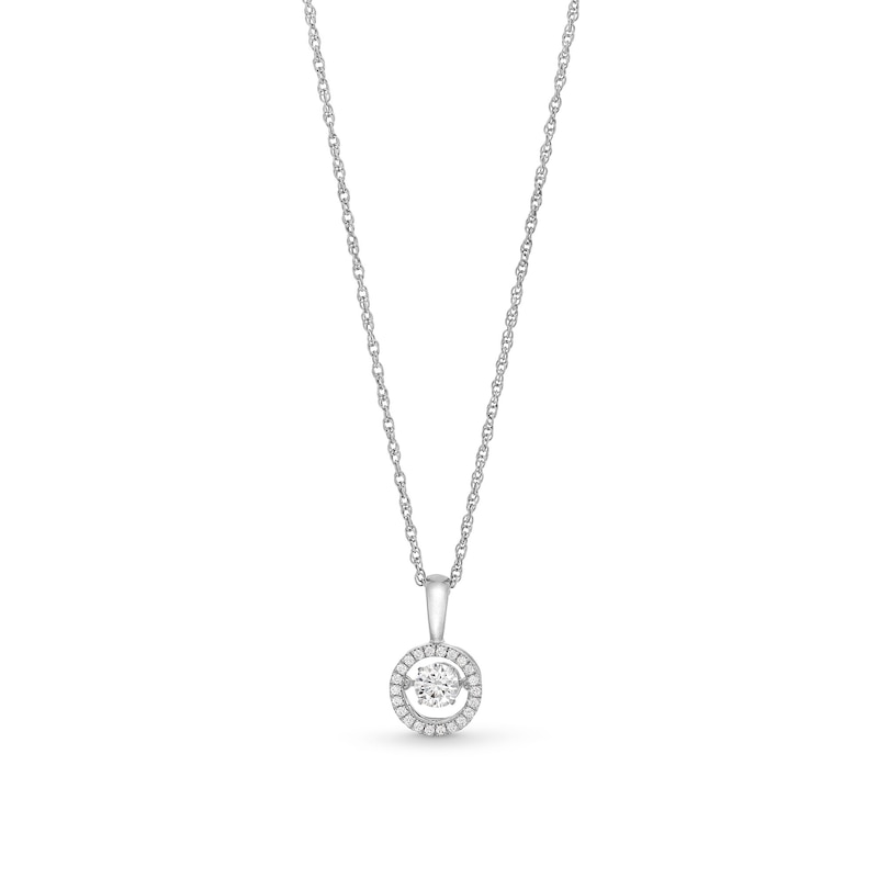 Main Image 1 of 1/2 CT. T.W. Certified Lab-Created Diamond Open Frame Pendant in Sterling Silver (I/SI2)