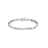 Thumbnail Image 3 of 10 CT. T.W. Certified Lab-Created Diamond Bubbles Tennis Bracelet in 10K White Gold (I/SI2)