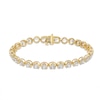 Thumbnail Image 0 of 10 CT. T.W. Certified Lab-Created Diamond Tennis Bracelet in 10K Gold (I/SI2) - 7.25”