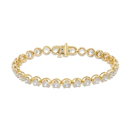 10 CT. T.W. Certified Lab-Created Diamond Tennis Bracelet in 10K Gold (I/SI2) - 7.25”