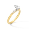 Thumbnail Image 2 of 5/8 CT. T.W. Multi-Shaped Diamond Five Stone Engagement Ring in 10K Gold