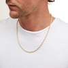 Thumbnail Image 2 of 4.5mm Silk Rope™ Chain Necklace in Solid 14K Gold - 22&quot;