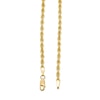 Thumbnail Image 1 of 3.0mm Silk Rope™ Chain Bracelet in Solid 14K Gold - 7.5"