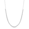 Thumbnail Image 1 of 1-1/2 CT. T.W. Certified Lab-Created Diamond Bubbles Line Necklace in 10K White Gold (I/SI2)