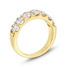 Thumbnail Image 3 of 2 CT. T.W. Oval Certified Lab-Created Diamond Seven Stone Anniversary Band in 14K Gold (F/SI2)