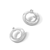 Thumbnail Image 1 of 33.0mm Tapered Twist Hoop Earrings in Hollow Sterling Silver