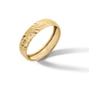 Thumbnail Image 1 of 4.5mm Diamond-Cut Band in Solid 14K Gold