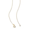 Thumbnail Image 1 of Bow Necklace in Solid 14K Gold