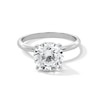 Thumbnail Image 1 of 3 CT. Certified Lab-Created Diamond Solitaire Engagement Ring in 14K White Gold (F/VS2)