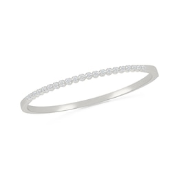 1 CT. T.W. Lab-Created Diamond Bubbles Bangle in Sterling Silver