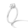 Thumbnail Image 3 of 7/8 CT. T.W. Certified Lab-Created Diamond Frame Engagement Ring in 14K White Gold (F/VS2)