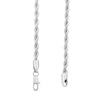 Thumbnail Image 3 of 5.0mm Rope Chain Necklace in Solid Stainless Steel - 24&quot;