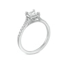 Thumbnail Image 3 of 5/8 CT. T.W. Princess-Cut Miracle Frame Split Shank Engagement Ring in 10K White Gold