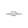 Thumbnail Image 4 of 5/8 CT. T.W. Princess-Cut Miracle Frame Split Shank Engagement Ring in 10K White Gold