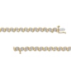 Thumbnail Image 2 of 1-1/2 CT. T.W. Multi-Diamond "S" Link Tennis Bracelet in 10K Gold